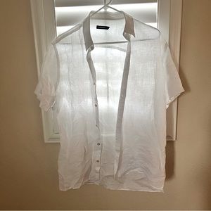 J. Lindeberg Linen Button Up